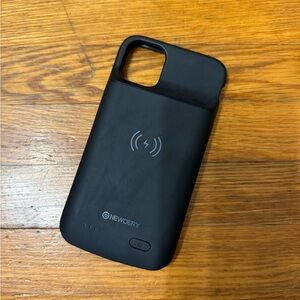 Black Wireless Charging Case